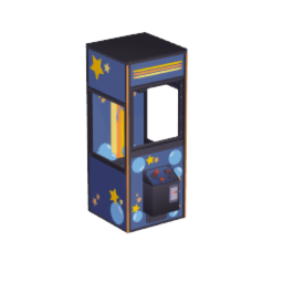 Retro skill crane game