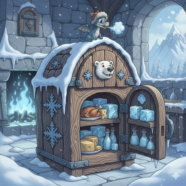 Chef's Kiss MiniFridge - Alternate Food Storage