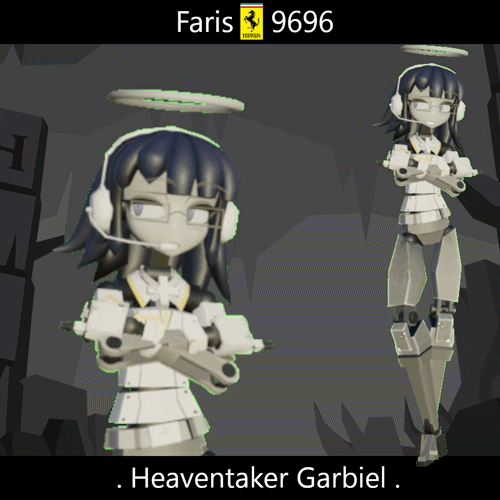 [Kitbash/V2.1] Gabriel Archangel (The Observing Angel) Playermodel/Ragdoll

