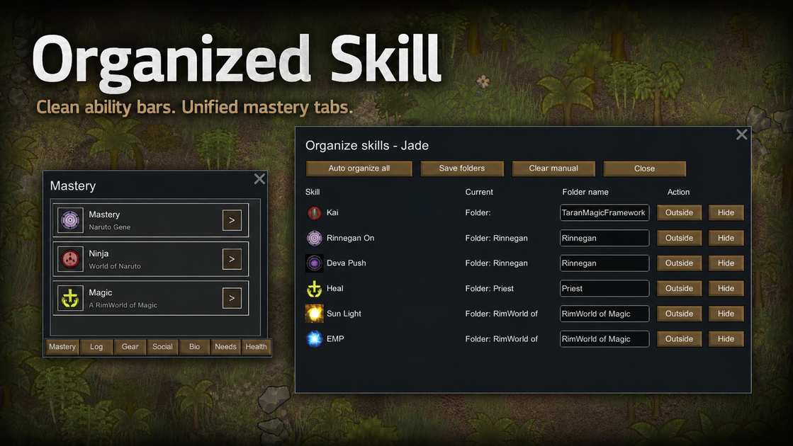 Organized Skill
