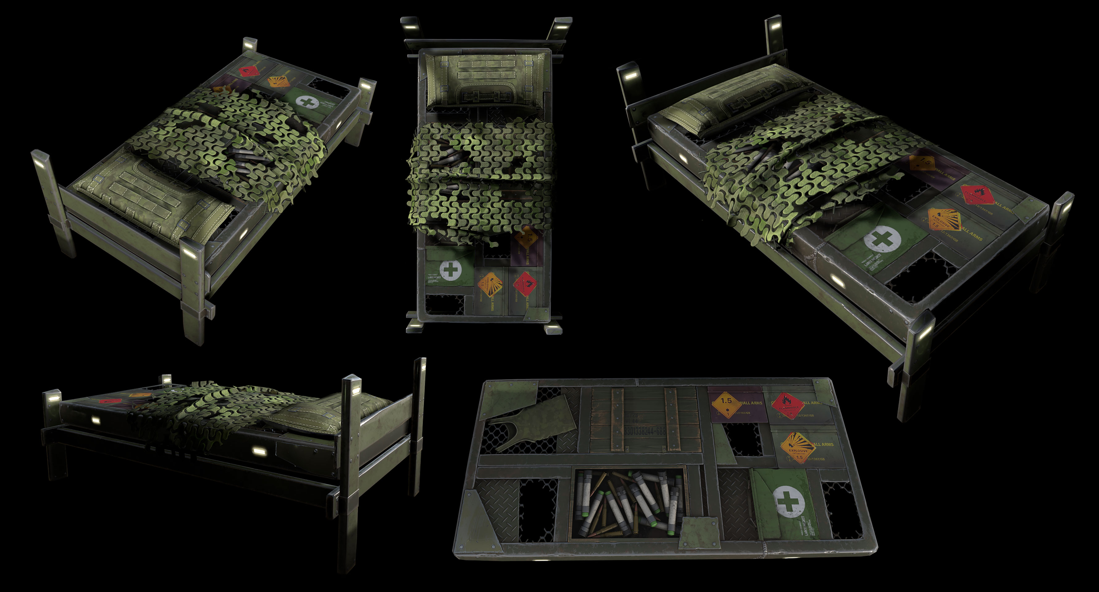 Forest Raiders Bed