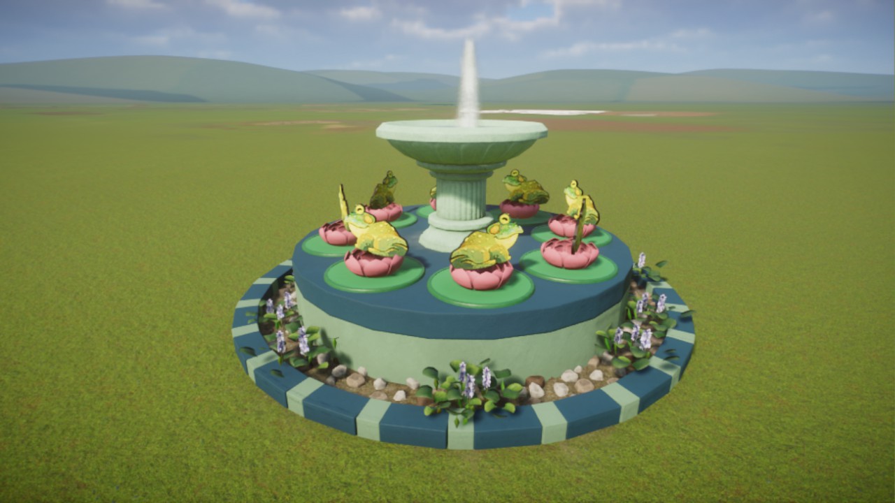 Sweet Frog Fountain