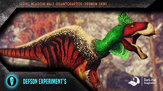 Spring Meadow Male Gigantoraptor (Acro Premium skin) (Updated)