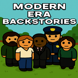 Modern Age Backstories (MODA) mod preview for RimWorld