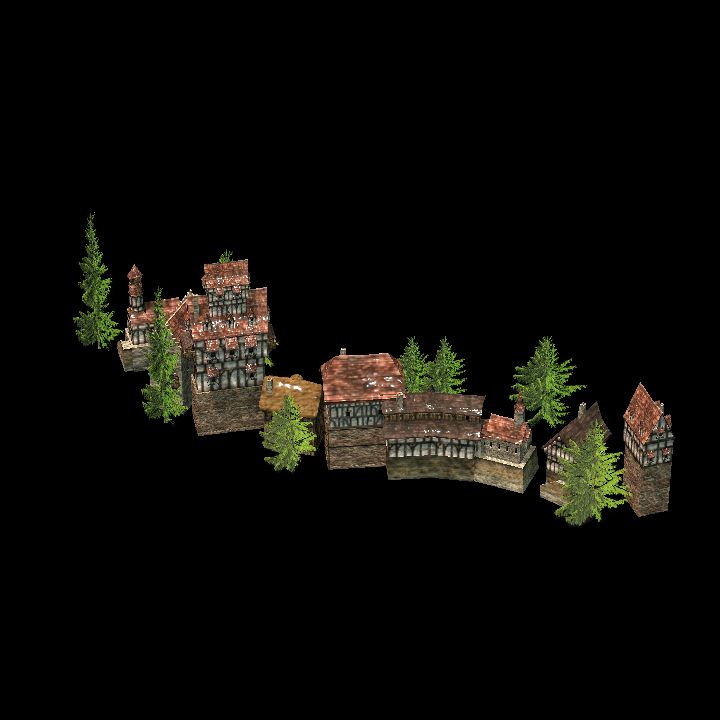 Overworld streets - freehand 7
