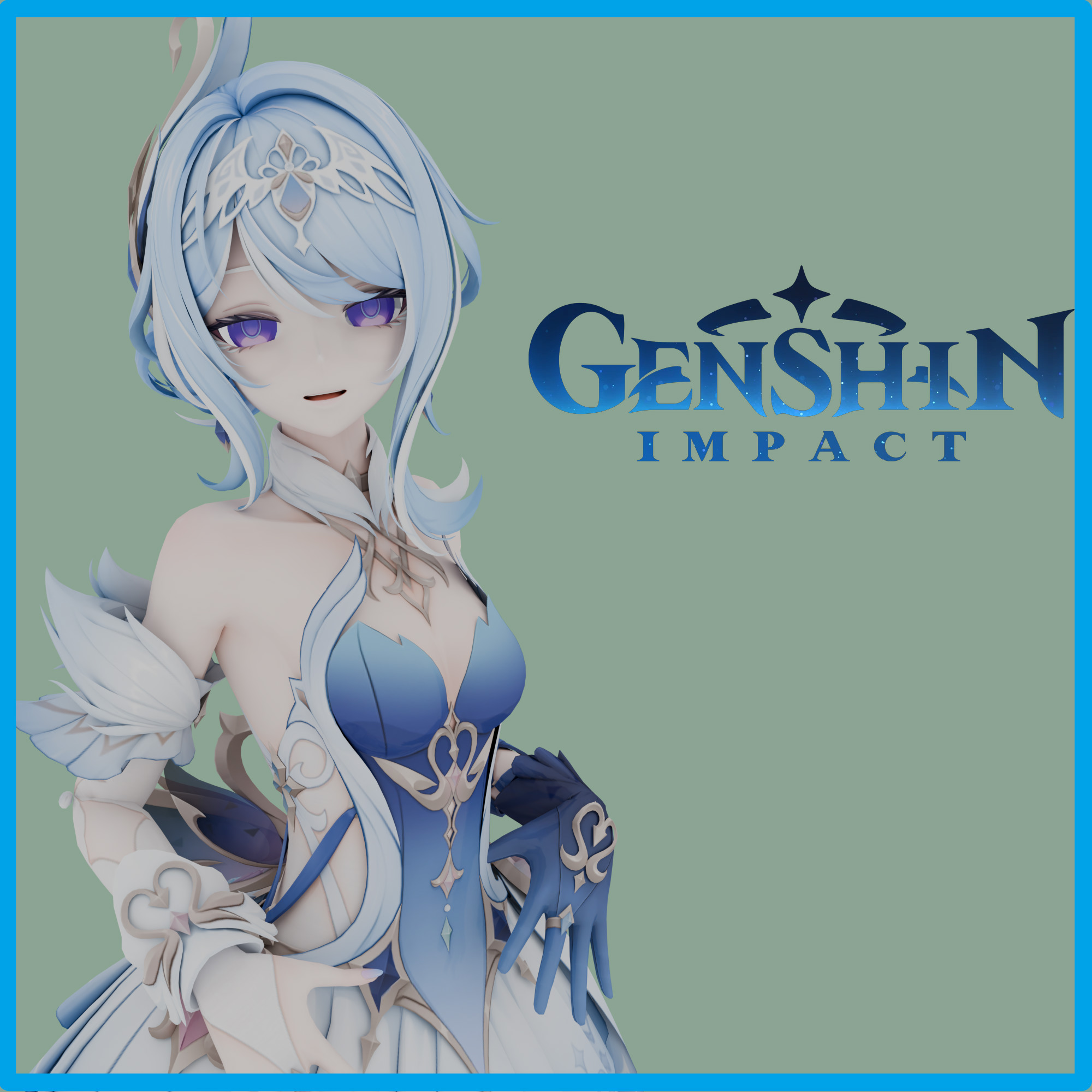 Genshin Impact - Odette Spessiva - Fatui Harbinger (PM & NPCs)