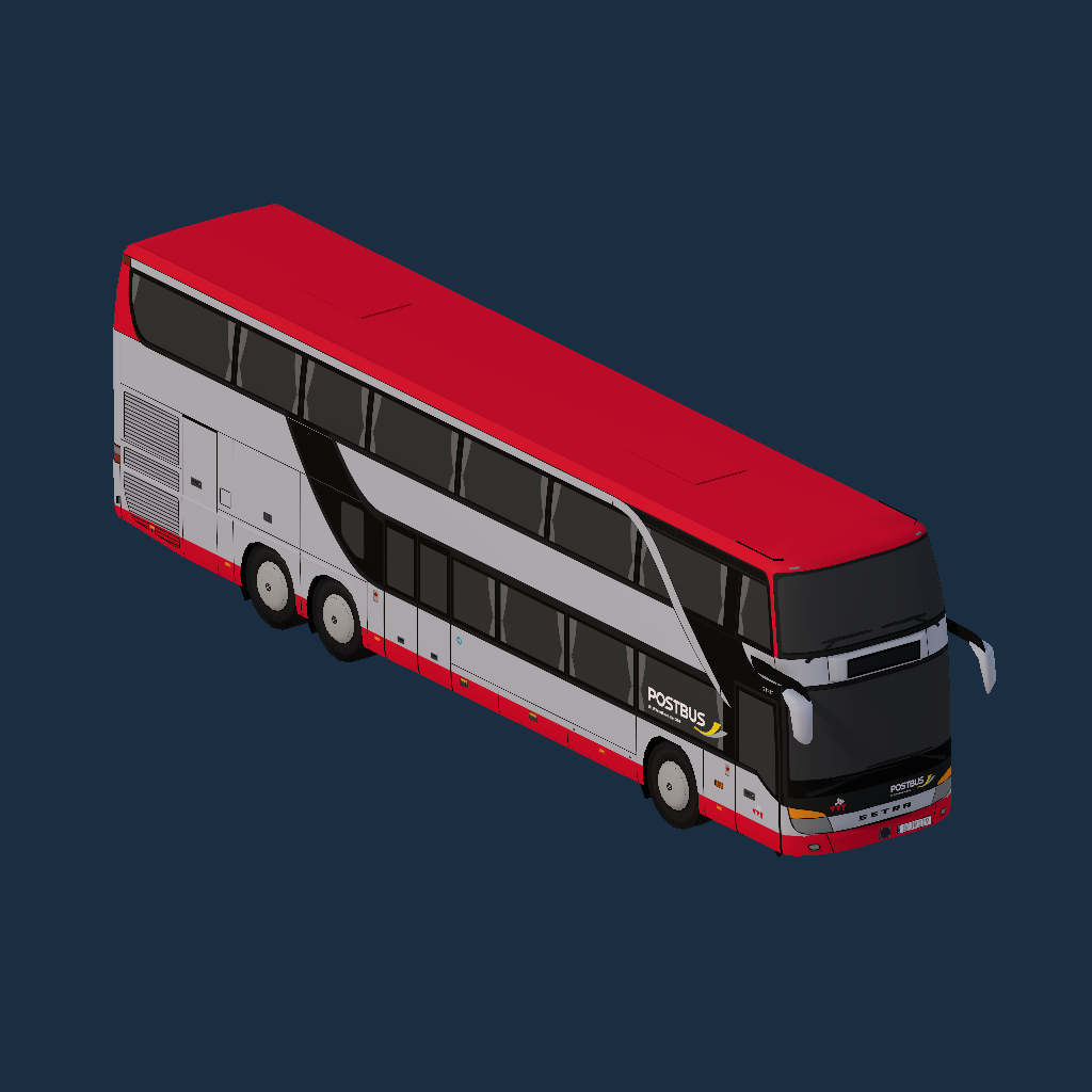 VVT Postbus - Setra S431DT - ex. Intercitybus V2