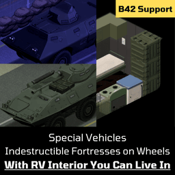 [B42] 67 Commando & Special Vehicle Fortresses – Project Zomboid Mod