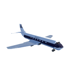 Softbody AIR LINER De Havilland Comet BOAC livery (PLANE NOT MINE ONLY THE LIVERY)