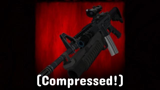 M4A1 + M203 and ACOG (Compressed edition)