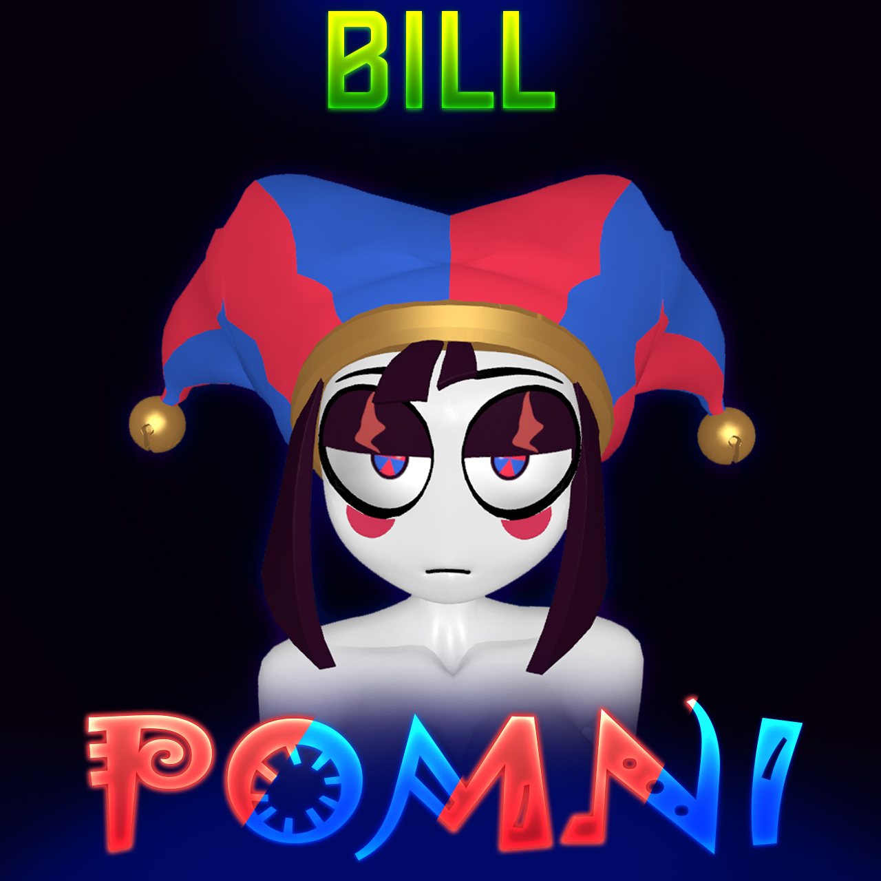[XCOMM] TDAC: Stylized Pomni - Bill
