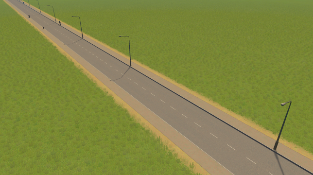 NExt2 Inspired Two-Lane Road