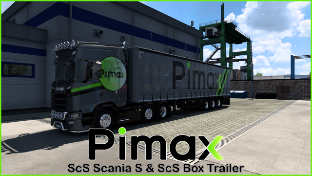 Pimax VR Custom Truck & Trailer skin