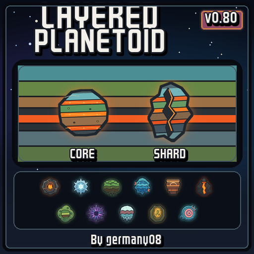 Layered Planetoids V0.80