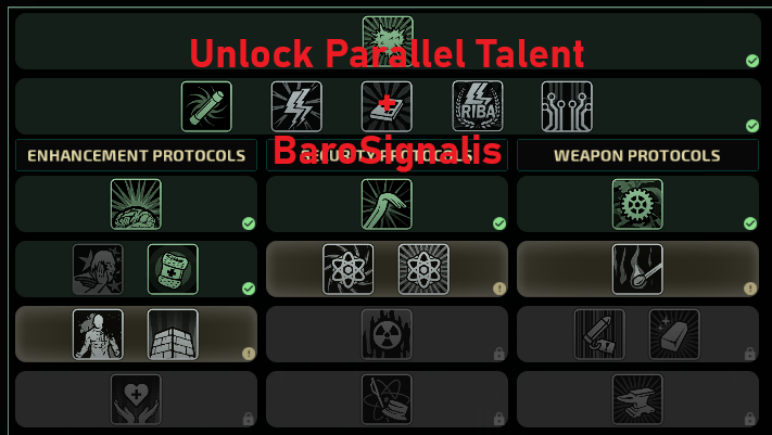 BaroSignalis Replica Roles Patch (Unlock Parallel Talents) – Barotrauma Mod