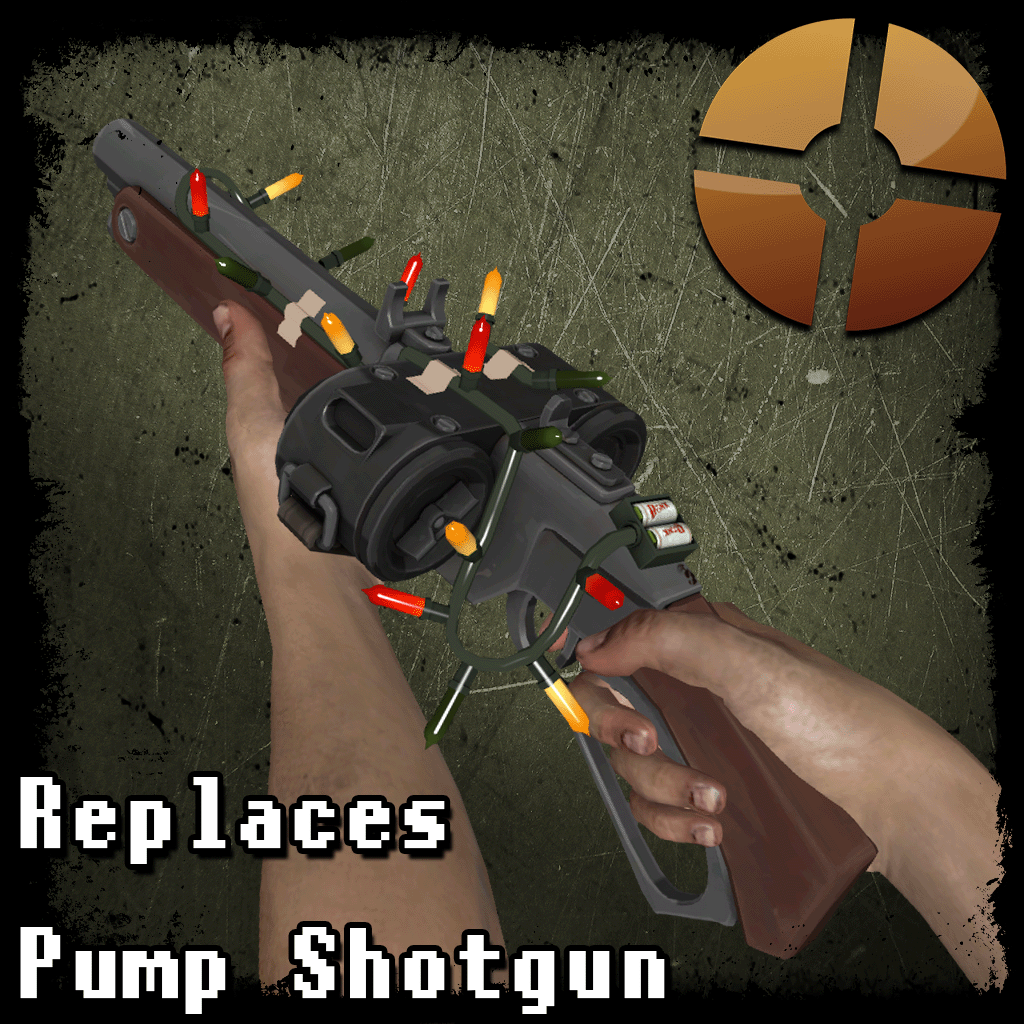 Festivized Back Scatter (Pump/Wooden Shotgun)