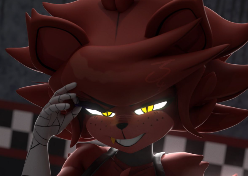 R-18 Fexa (Five Nights At Freddy's) animated TV 2
