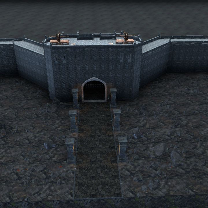 City of The Glass Pool - Gates