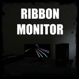 Ribbon Screensaver for This Monitor
