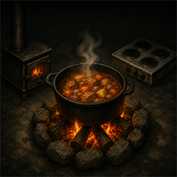 PutThePotOn [B42.20] – Project Zomboid Mod