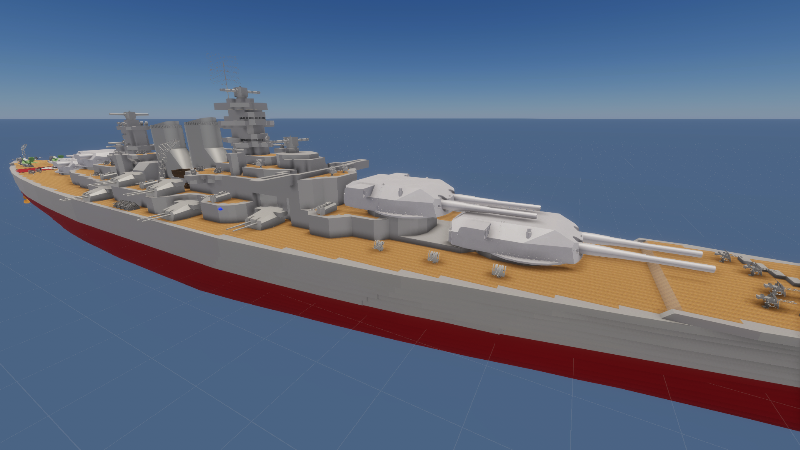 H-44 Superbattleship Curved