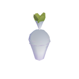 Daikon Radish - Scaled Down