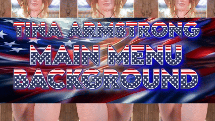 DOA Tina Armstrong Americana Main Menu Background (NSFW)
