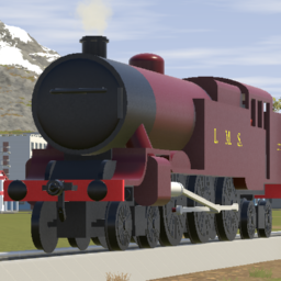L&YR/LMS 4-6-4 "Dreadnought Tank" - Crimson Lake