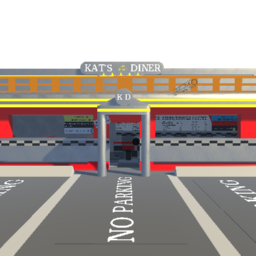 kat's 50's style diner REVAMPED preview