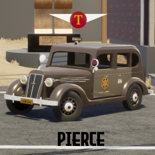Troubadour pierce sedan 1936 sheriff
