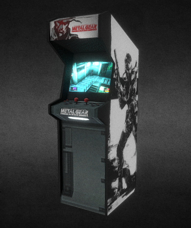 Metal Gear Solid Cabinet