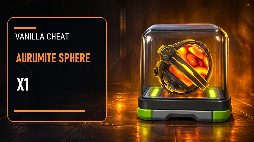 Aurumite Sphere X1 VANILLA CHEAT