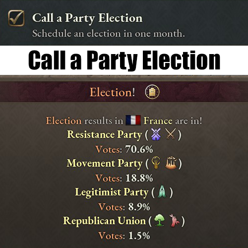 Call a Party Election