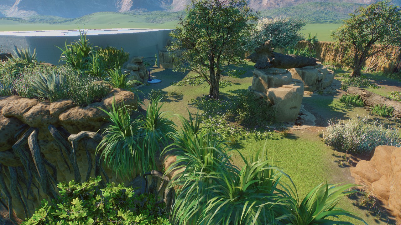 African Leopard Habitat