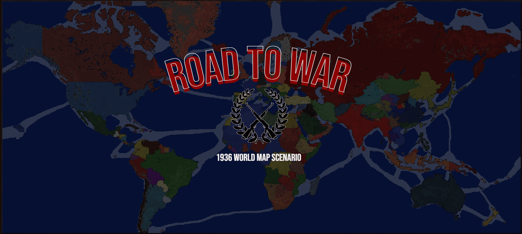 1936 - Road To War (World Map)