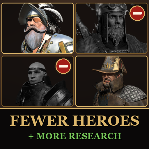 Fewer Heroes More Research