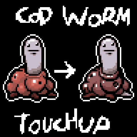 codworm touchup
