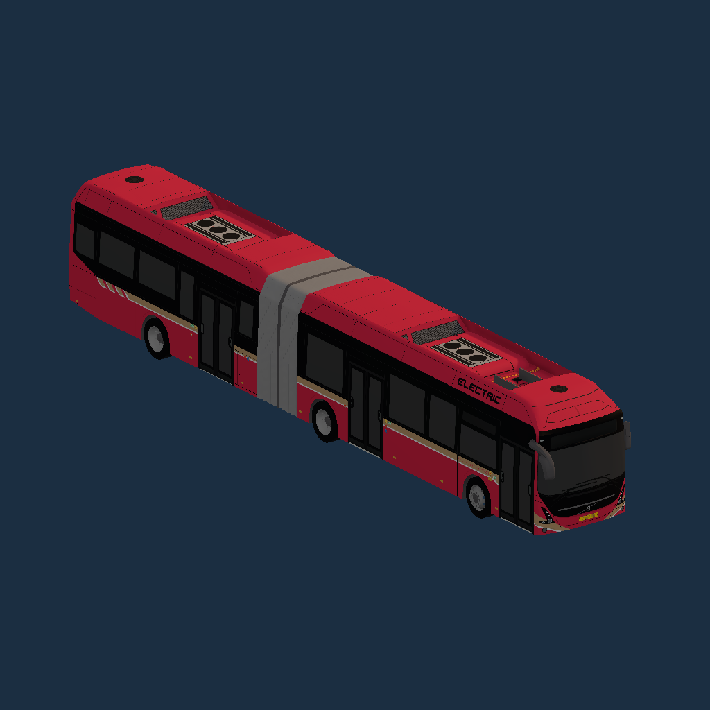 Nanning BRT Line 2 (Volvo 7900A Electric by _T_B_N_)