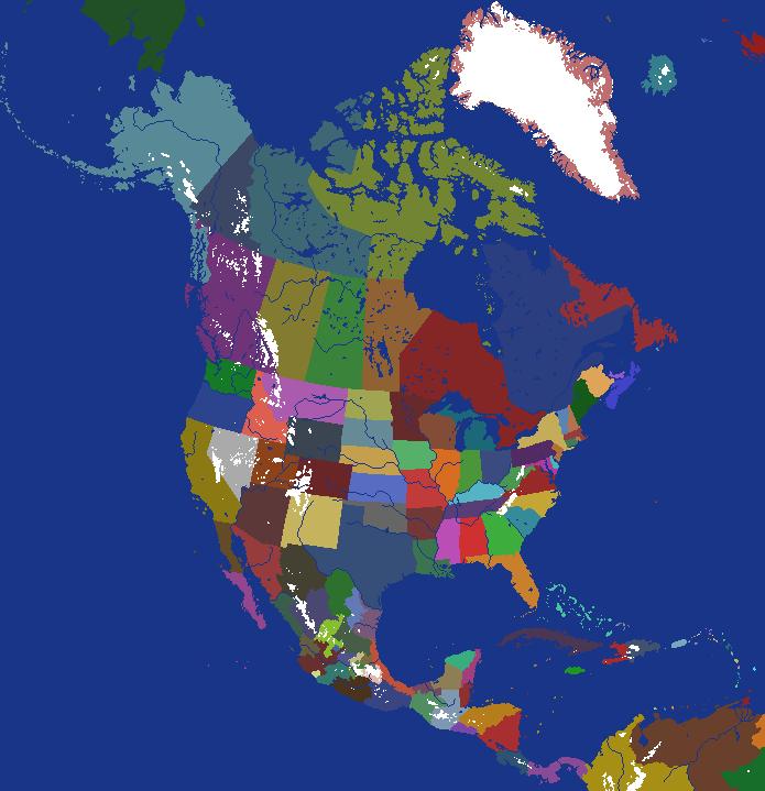 North America States (Revised)