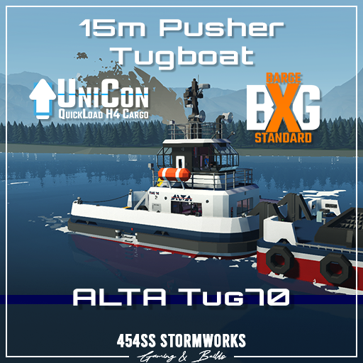 ALTA Tug70 ASD Pusher Tugboat