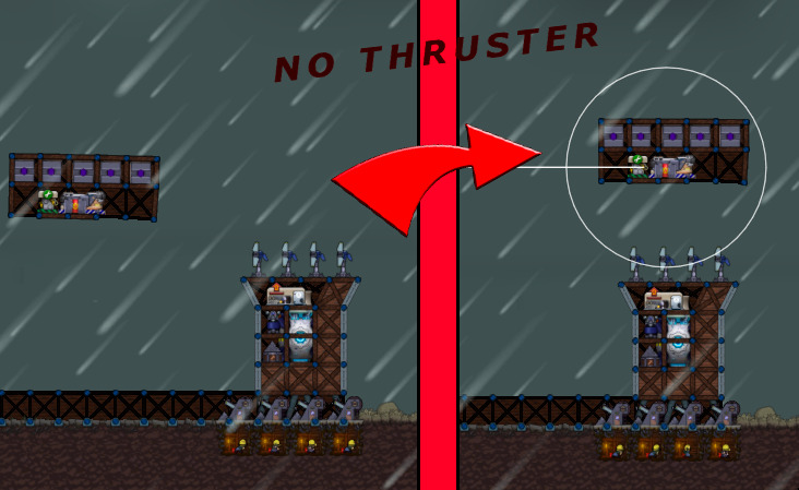 (D)Fly Forts(NO THRUSTER)