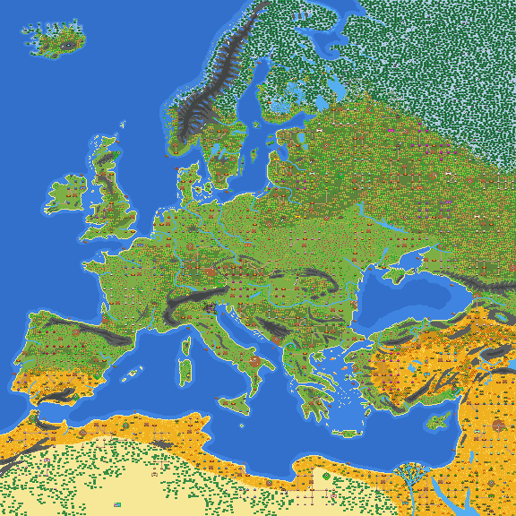 Europe with Countries (REVAMP)