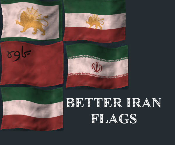 Better Iran Flags