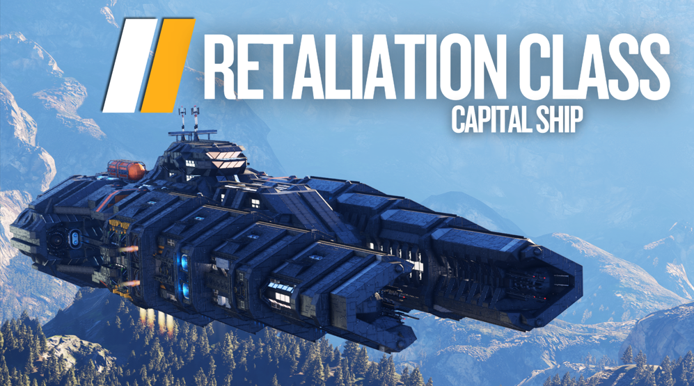 TLC Retaliation Class Capital Ship | Atmospheric