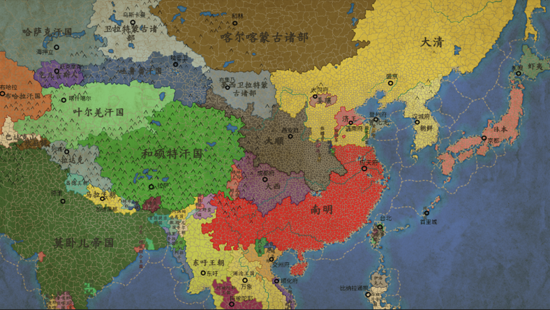 清兵南下1644.12——昭烈