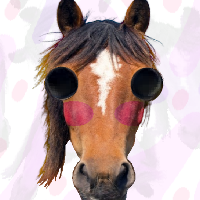 I was a horse that got magnified!?!