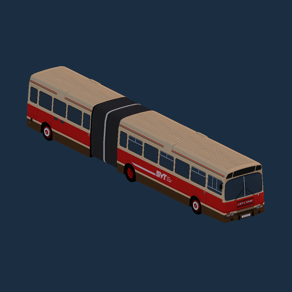 Leyland National DAB - South Yorkshire Transport Red
