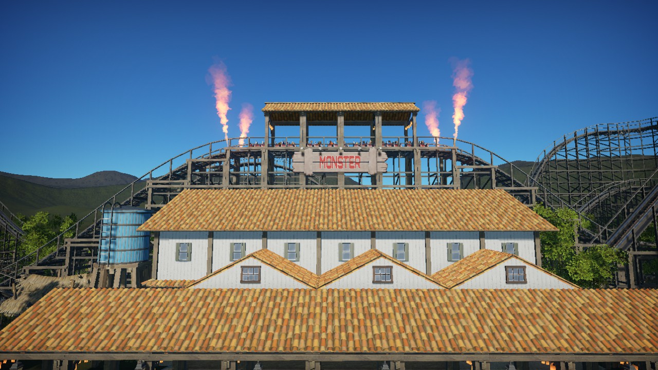 crazy wooden coaster