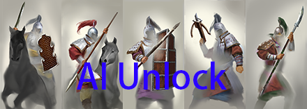 Imperial Guard auto-unlocked for AI upon claiming emperorship