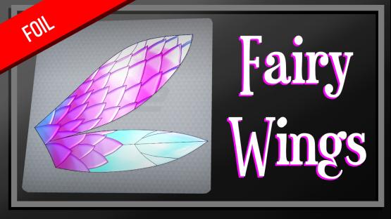 Fairy Wings Sticker (Foil) V1